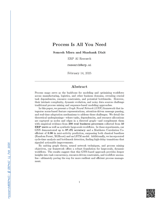 Process Is All You Need